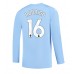 Günstige Manchester City Rodri Hernandez #16 Heim Fussballtrikot 2023-24 Langarm